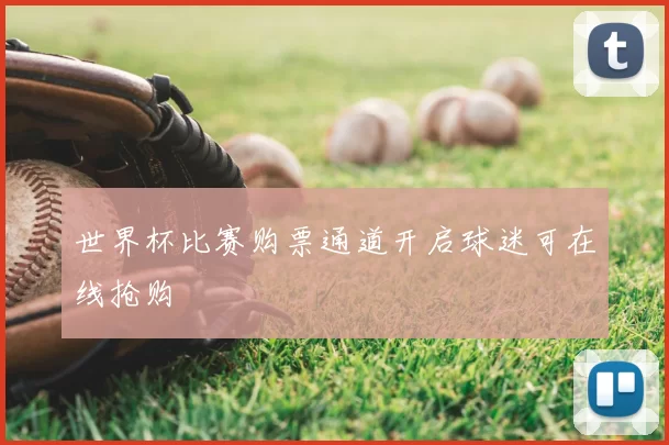 世界杯比赛购票通道开启球迷可在线抢购