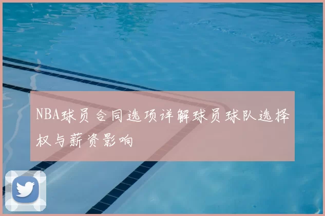 NBA球员合同选项详解球员球队选择权与薪资影响