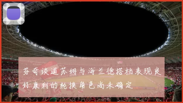 芬奇谈道苏姆与海兰德搭档表现良好康利的轮换角色尚未确定