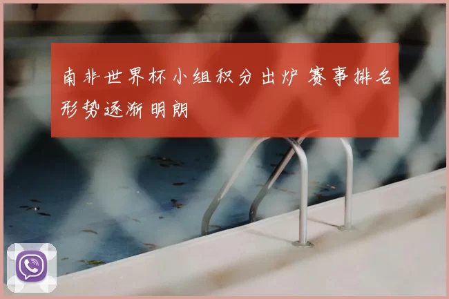 南非世界杯小组积分出炉 赛事排名形势逐渐明朗